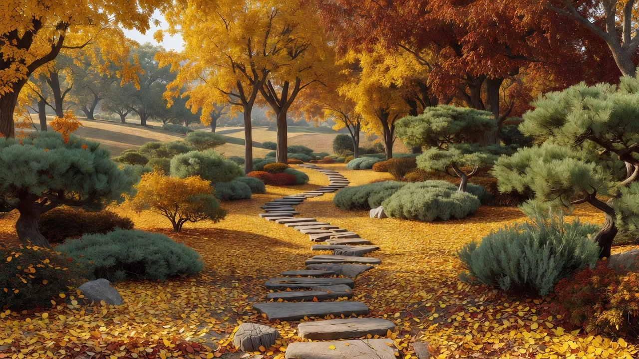 秋の紅葉ルート